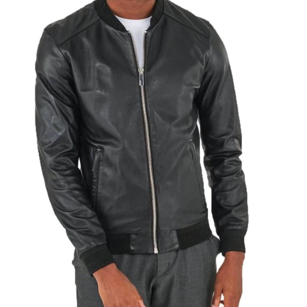 NOORA Men's Real Leather Jacket