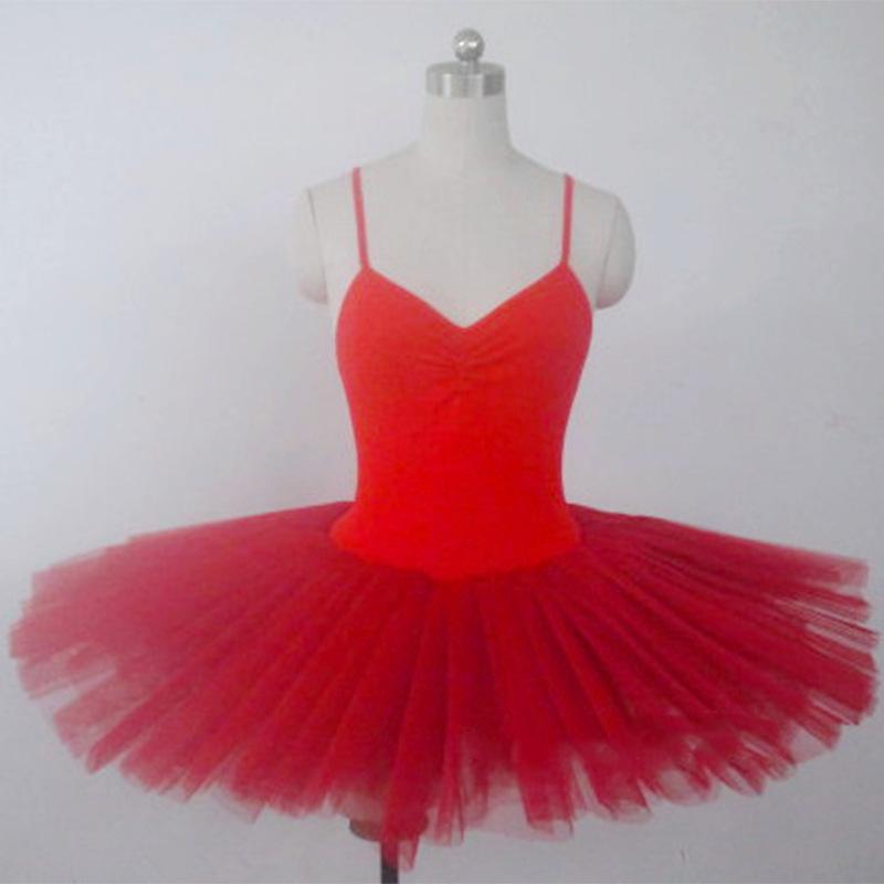 Children's Soft Gauze Dance Skirt with Ribbon Edge