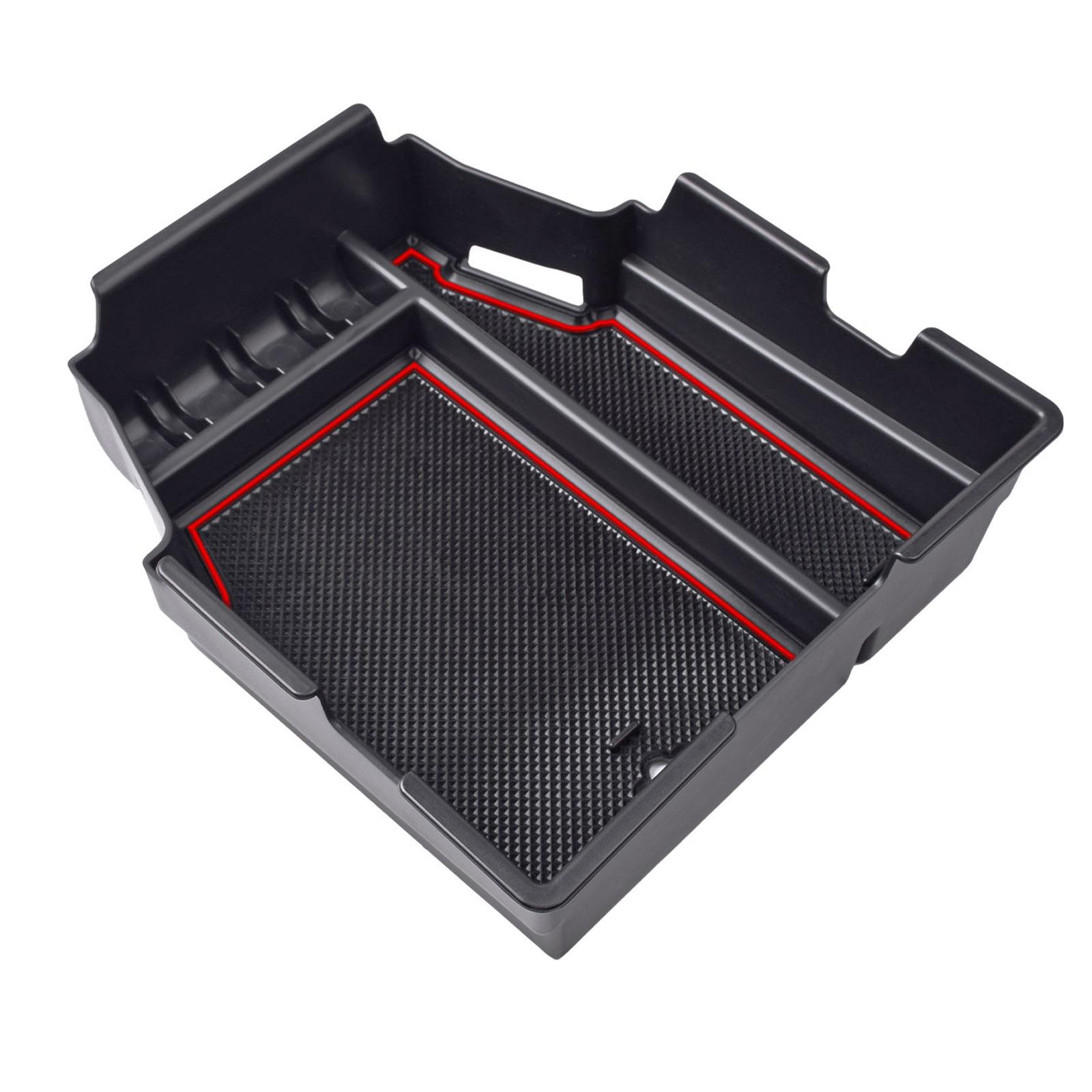 

Center Console Organizer Tray for Chevy Traverse Accessories 2018 2019 2020 2025 2025 2025 Interior Secondary Armrest Storage красный