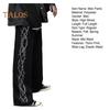 Men Pants Thorn Print Wide Leg Straight High Street Style Loose Retro Elastic Waist Full Length Youthful Teenager Travel Outdoor Long Trousers