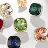 Exquisite Crystal Lapel Pin: Anti-Exposure Fixation Brooch