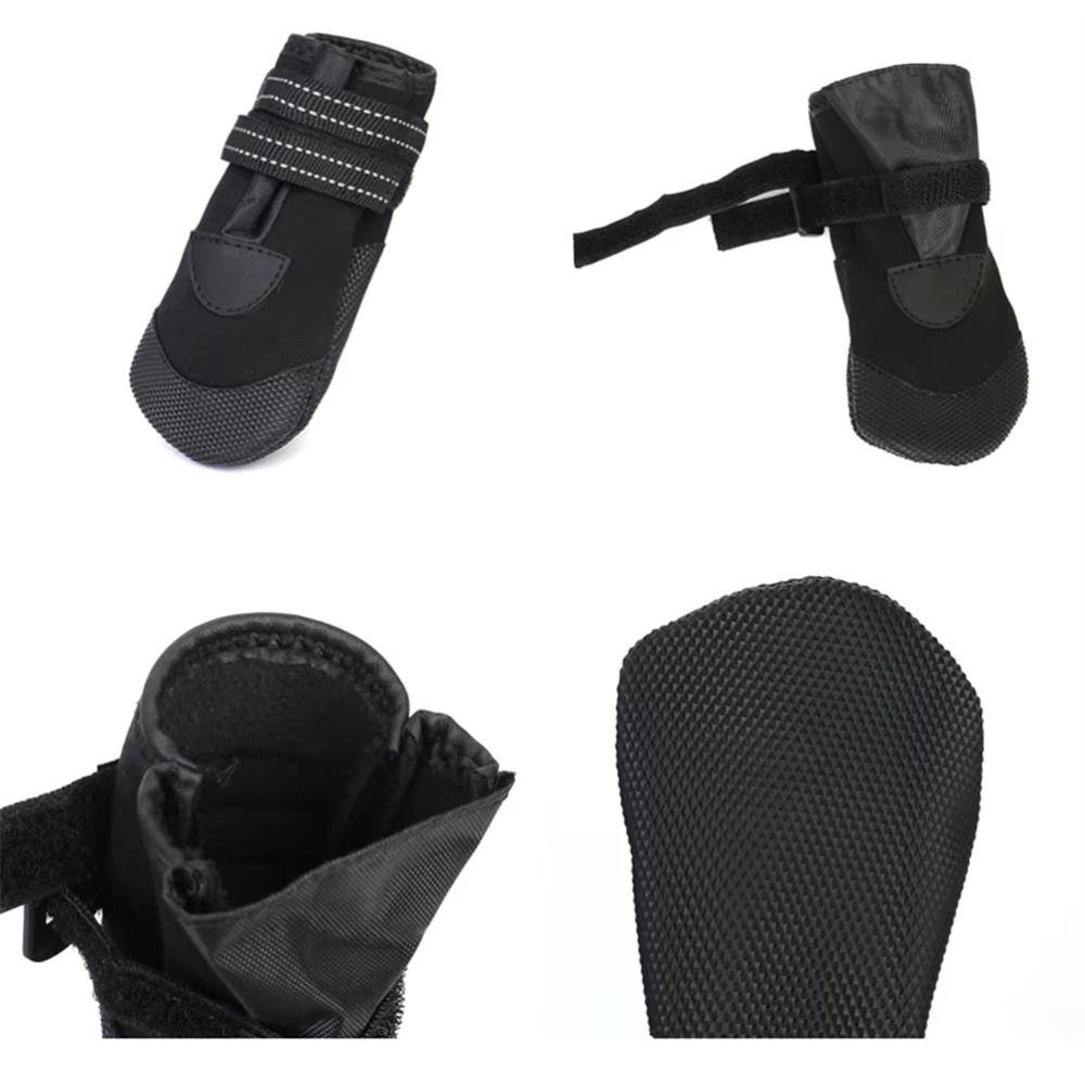 Comfortable Anti-Slip Dog Shoes Wear-Resistant Dog Paw Protector Waterproof Dog Boots  Rainy Days