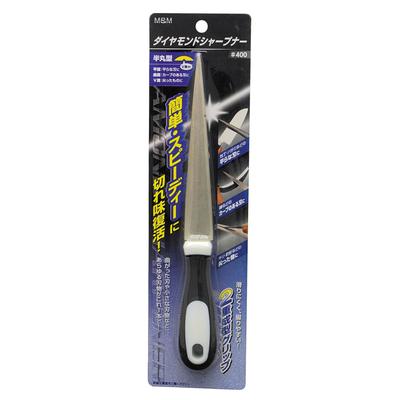 Diamond 32 X 24 X 262mm M&M Sharpener, Semi-Circular, #400, Black,