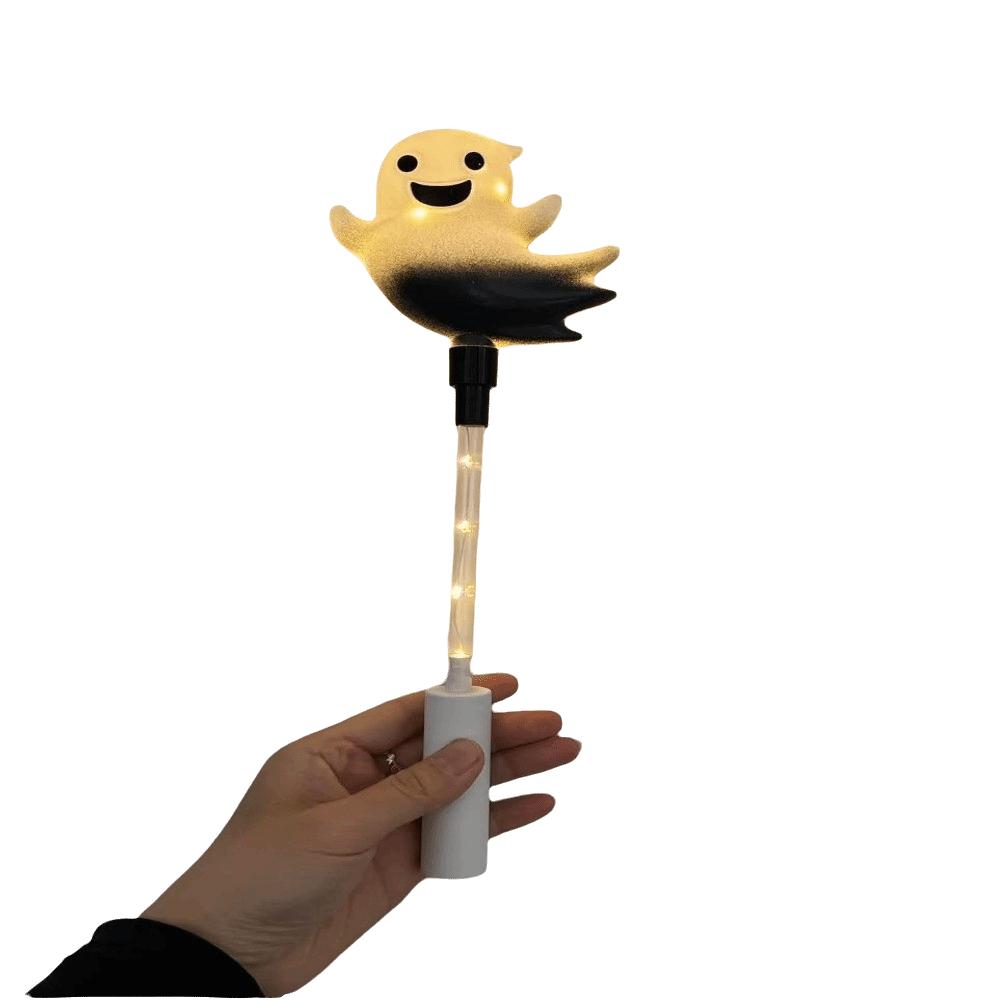 Ghost Halloween LED Glowing Stick Pumpkin Light Up Wand Party Light Stick Party Photography