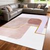 Nordic Abstract Geometric Line Modern Carpets Living Room Home Decor Large Area Rug Bedroom Washable Non-Slip Lounge Floor Mat