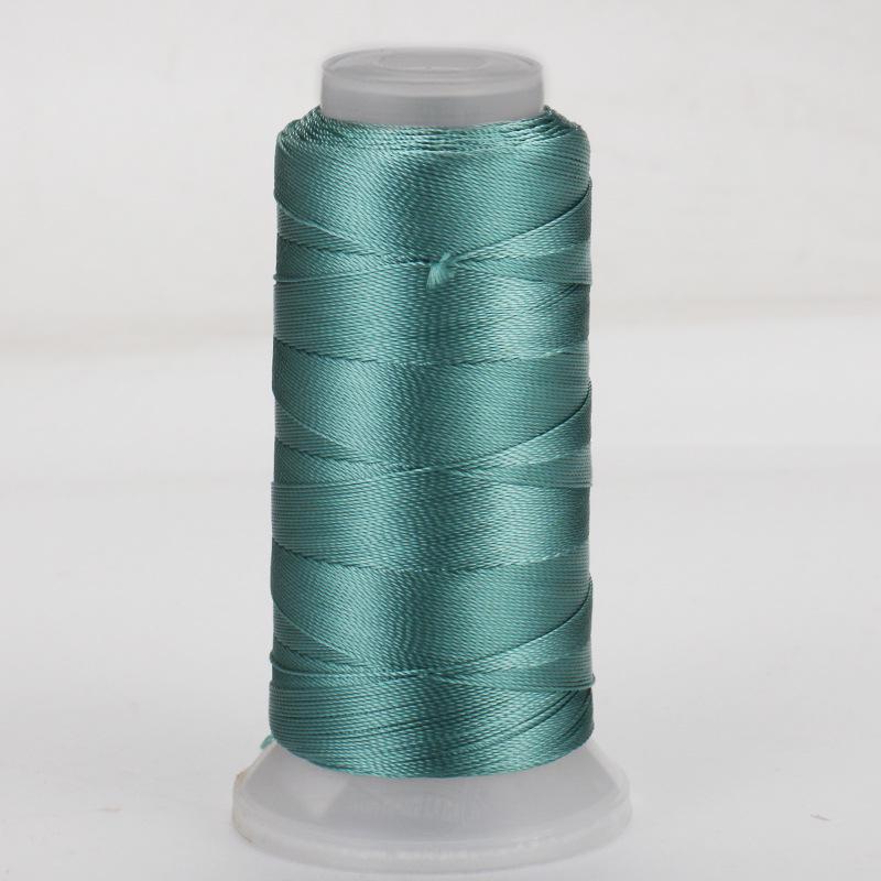 Czerwony pleciony sznurek 0,8 mm 18-żyłowy do nawlekania koralików, węzłów chińskich, frędzli, owijania drutem i bransoletek DIY.