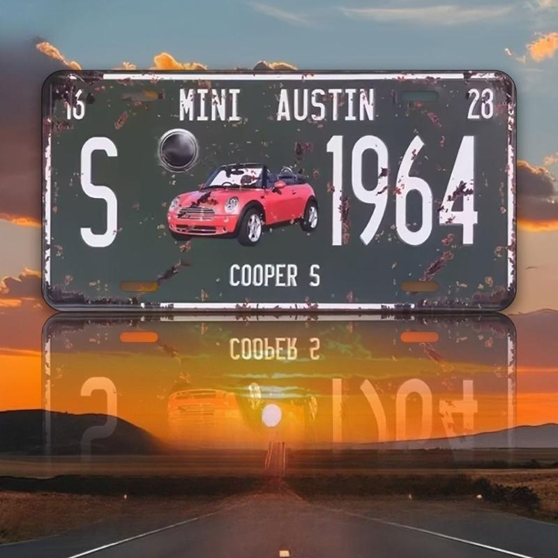 Arkansas USA Metal Wall Sign, Vintage State Decor 15x30cm