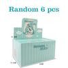 6Pcs Q Version Hatsune Miku Anime Action Figurine  Pvc Model Collection Dolls Desktop Decoration Kids Toys Birthday Gifts