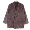 Partina Long Sleeve Leather Jacket M Purple Men's Used