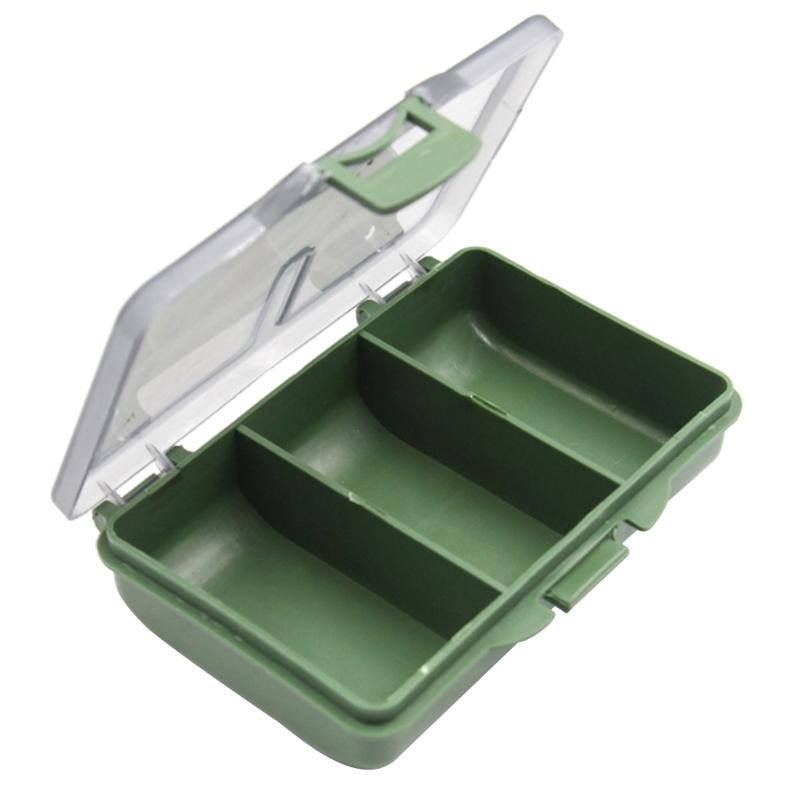 Fishing Tackle Box Hooks Storage Box Carp Fishing Tackle Box Baits Boxes for Fishing Equipment 105x65x24mm Tackle Tools