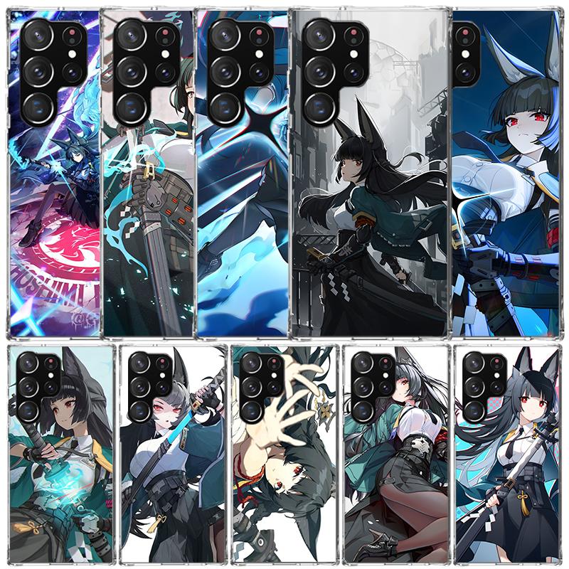 Hoshimi Miyabi Zenless Zone Zero ZZZ Soft Cover for Samsung Galaxy S25 Edge S26 S24 S23 Ultra Phone Case S22 S21 Plus S20 FE Pri