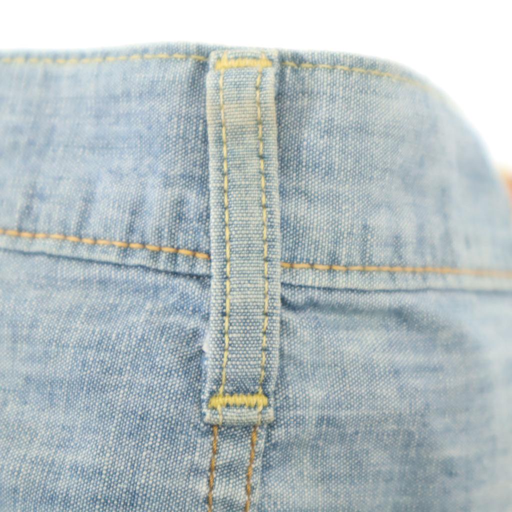 Levi's 502 Chambray Shorts W34 blau Herren Gebraucht