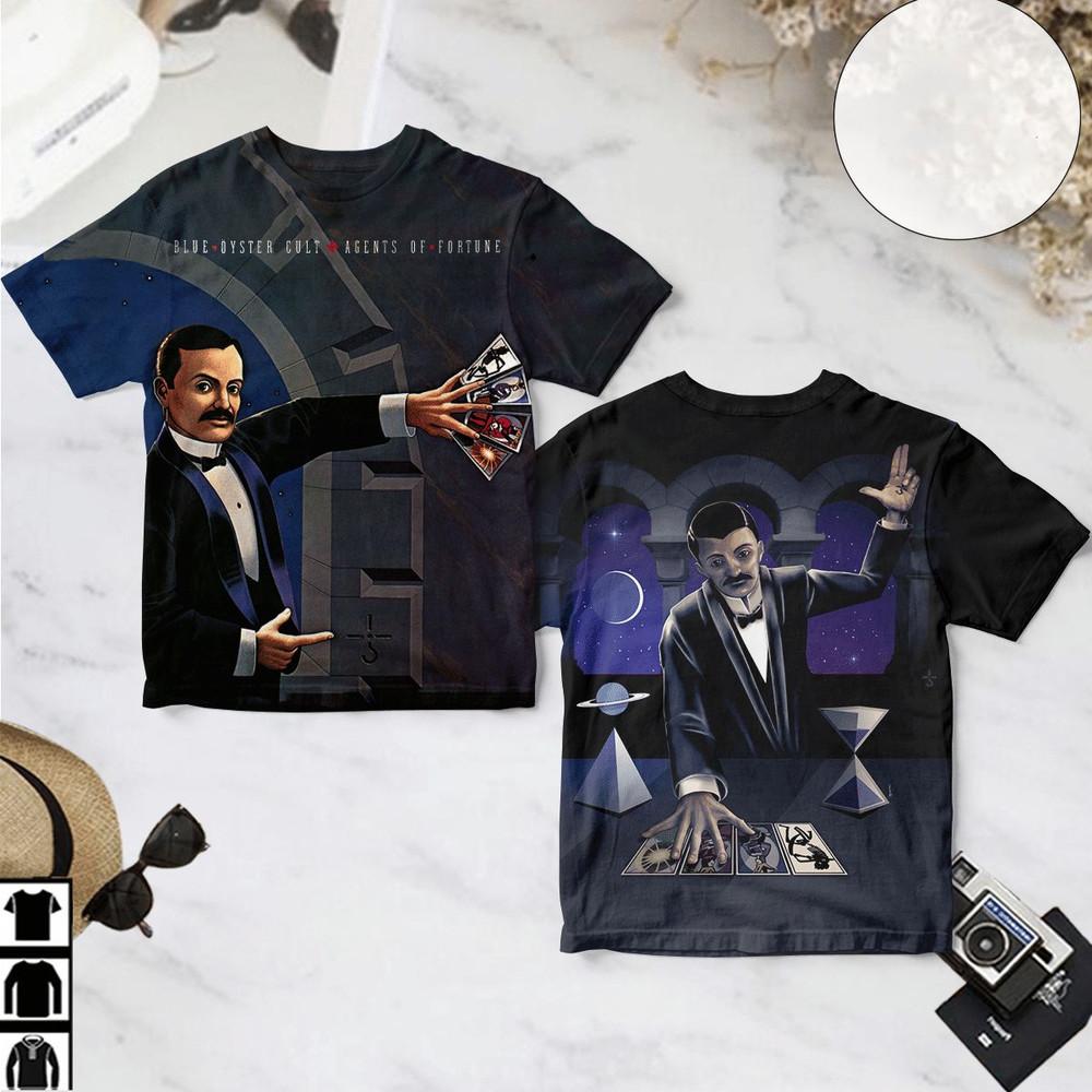 Blue Öyster Cult Agents Of Fortune Album Cover Shirt US1138 Unisex T-Shirt M