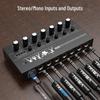 8-Channel Compact Audio Mixer for Microphones & Instruments