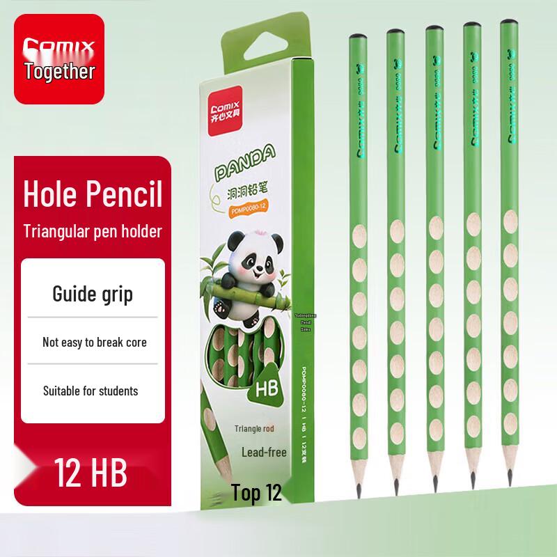 Comix Ergonomic Grip Pencils