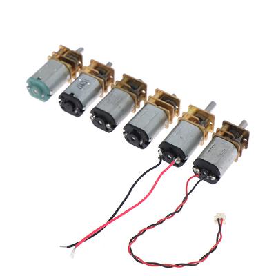 Mini převodový motor N20 DC 3V-12V s pomalou rychlostí, celokovová převodovka, reduktor, elektrický motor s velkým točivým momentem, DIY hračka robot