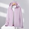 New skin clothes, couples summer hooded ice silk sunscreen clothes, fashionable full-color high elastic thin men's coat