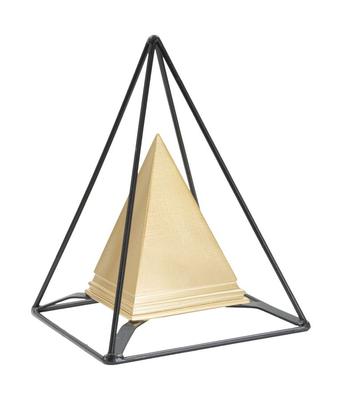 Piramid Gold With Iron Cm 15X15X21