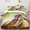 Extreme Sport Off-road Stunt Motorcycle 3D NEW Duvet Cover Pillowcase Bedding Set Adult Boy Girl Bedroom Decoration Double Large
