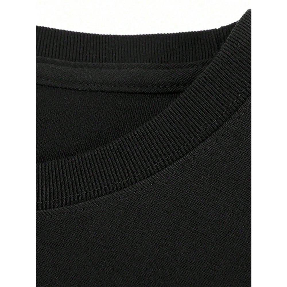 European sizes Soft, Breathable Vibrant Bible and Cross Print T-Shirt for Men - Casual Short Sleeve Crew Neck Tee for Summer, Spring