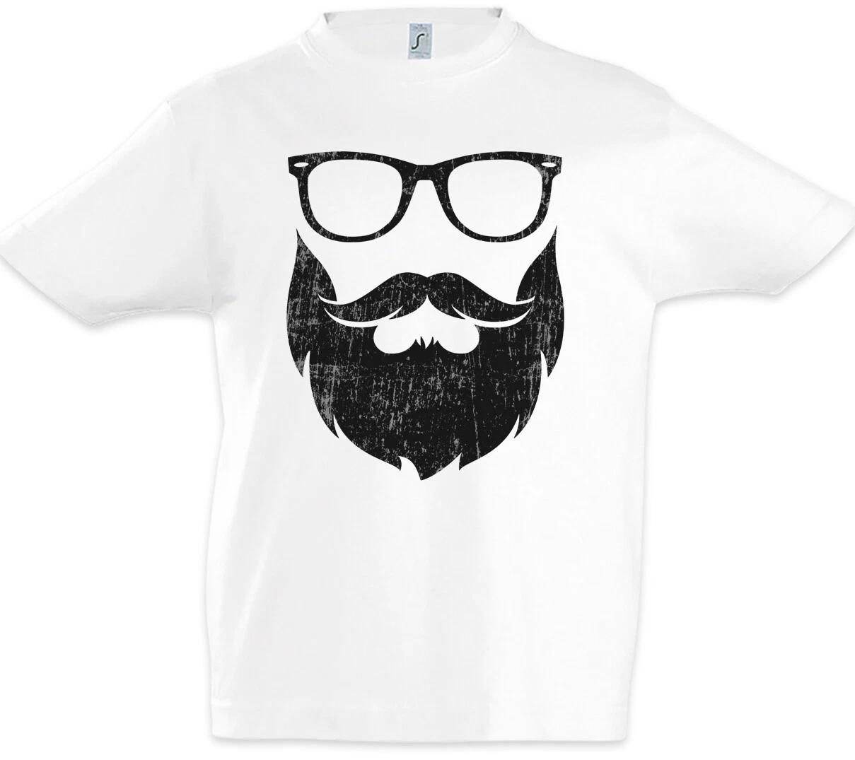 Nerd Hipster Kids Boys kids boys T-Shirt Fun Beard Gamer Computer Scientist Programmer 100