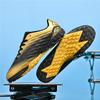 Mens Soccer Lightweight Shoes  New High Top TF Artificial Turf Student Youth Training Competition Football Shoes for Man