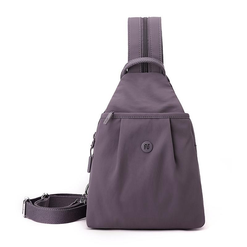 Schoolbag1011 New Multifunctional Backpack Women's Breast Bag Lightweight Crossbody Bag Leisure Sports Mountaineering Multi-purpose Small Backpack