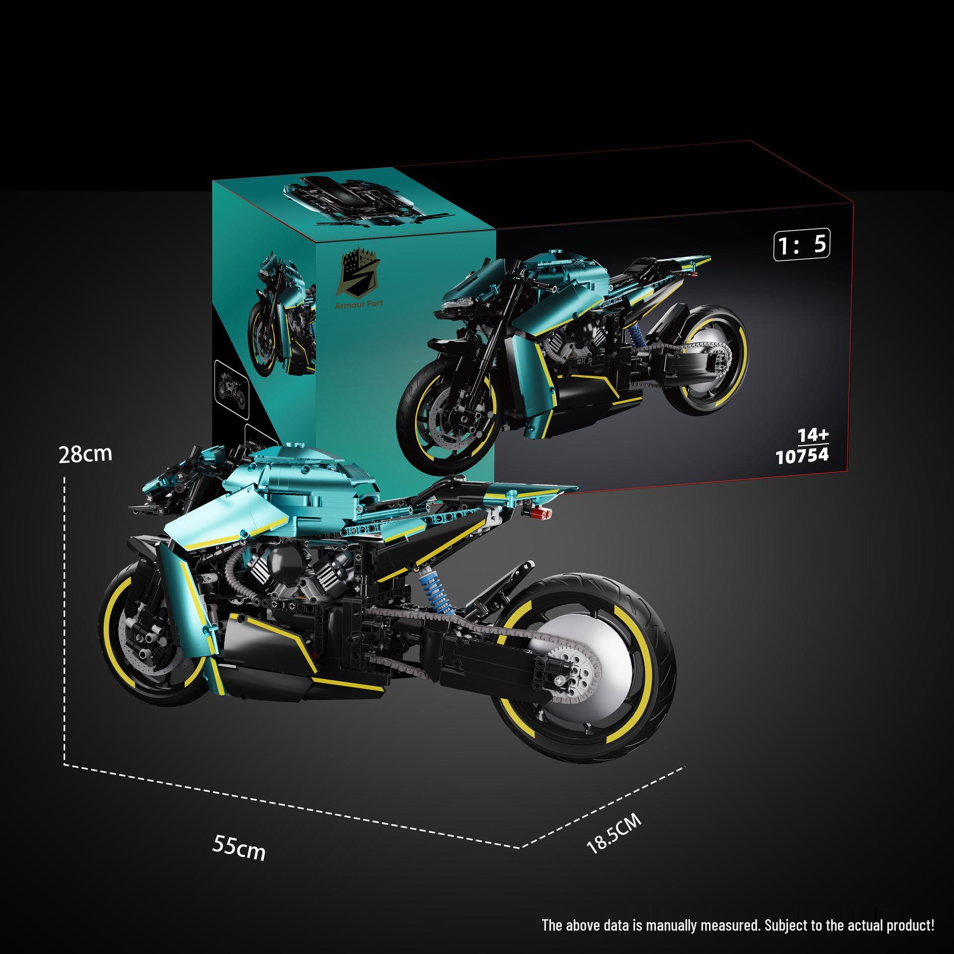 

Aston Martin 1:5 Sports Car Motorcycle Building Blocks Remote Control Model Toy for Boys.