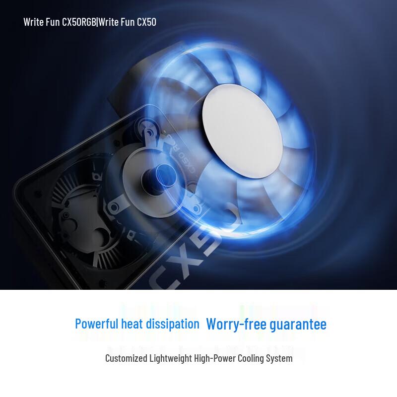 ZHIYUN CX50RGB Portable Bi-Color Full-Color LED Video Light