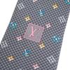 Louis Vuitton M76610 Tie Gray/multicolor Silk Mens