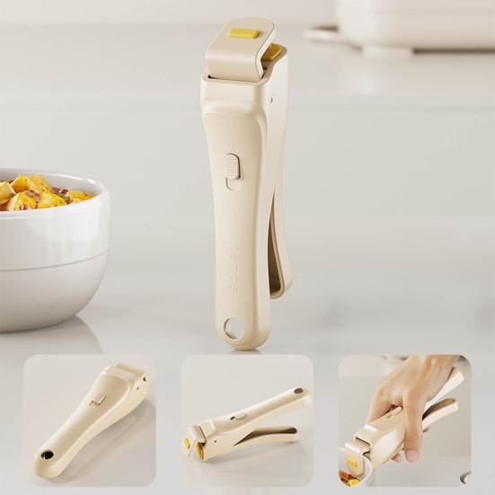 Anti-scalding Dish Tweezers Clip Holder Heat-Resistant Pan Gripper Secure Grip