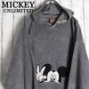 [USED] Disney MICKEY UNLIMITED Mickey Mouse Face Fleece Hoodie