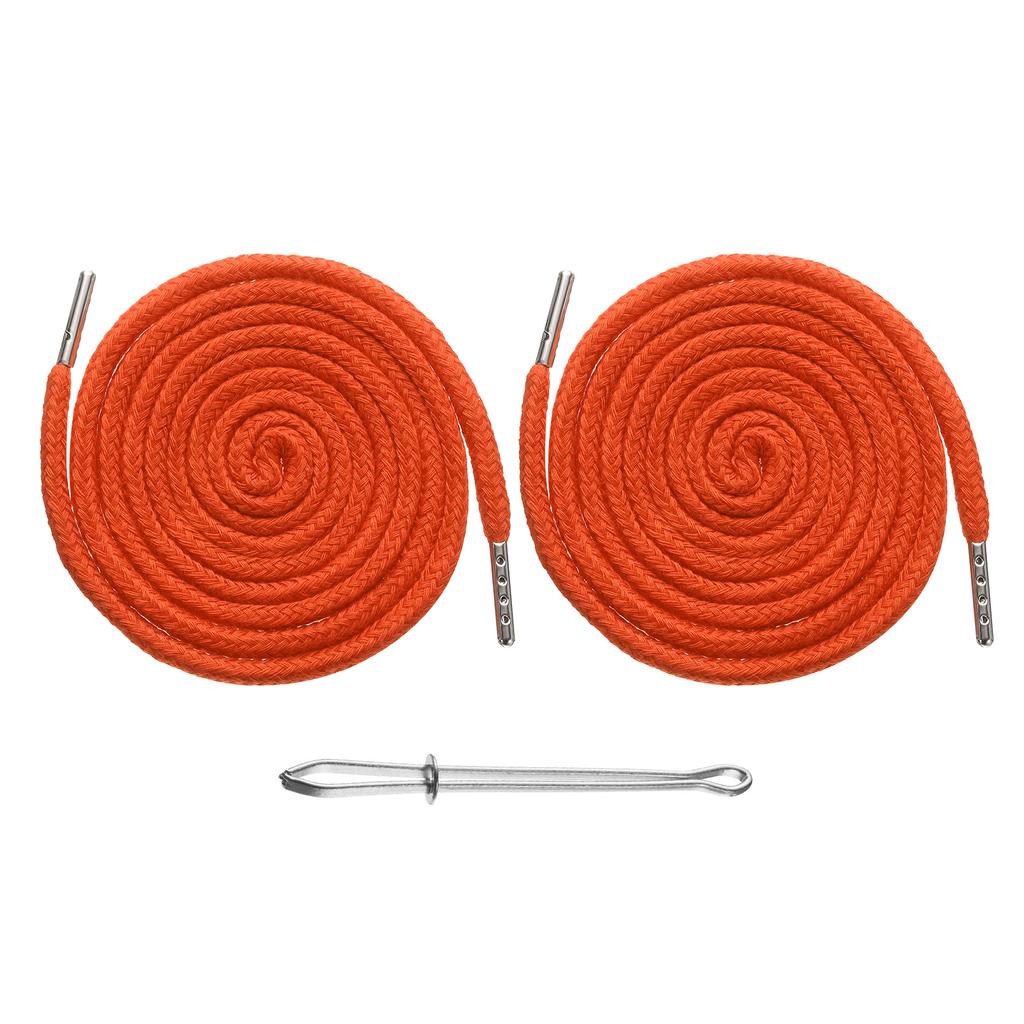 Uxcell 2 pezzi Coulisse per Vita Pantaloni per Uomo Donna Pantaloni Sportivi Corde Coulisse Corda Cintura Cordino Maglione Cappello Corda Rotonda Fai da te