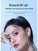 Ultra-Mini Wireless Bluetooth TWS Earbuds: Bean-Type, Sleep, Sports & Gaming Noise Cancelling