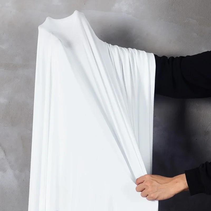 Spandex, lapte, mătase, tricotată pe patru fețe, cu bandă de cauciuc cu elasticitate înaltă, țesătură pentru costum de dans pentru yoga, material de bricolaj