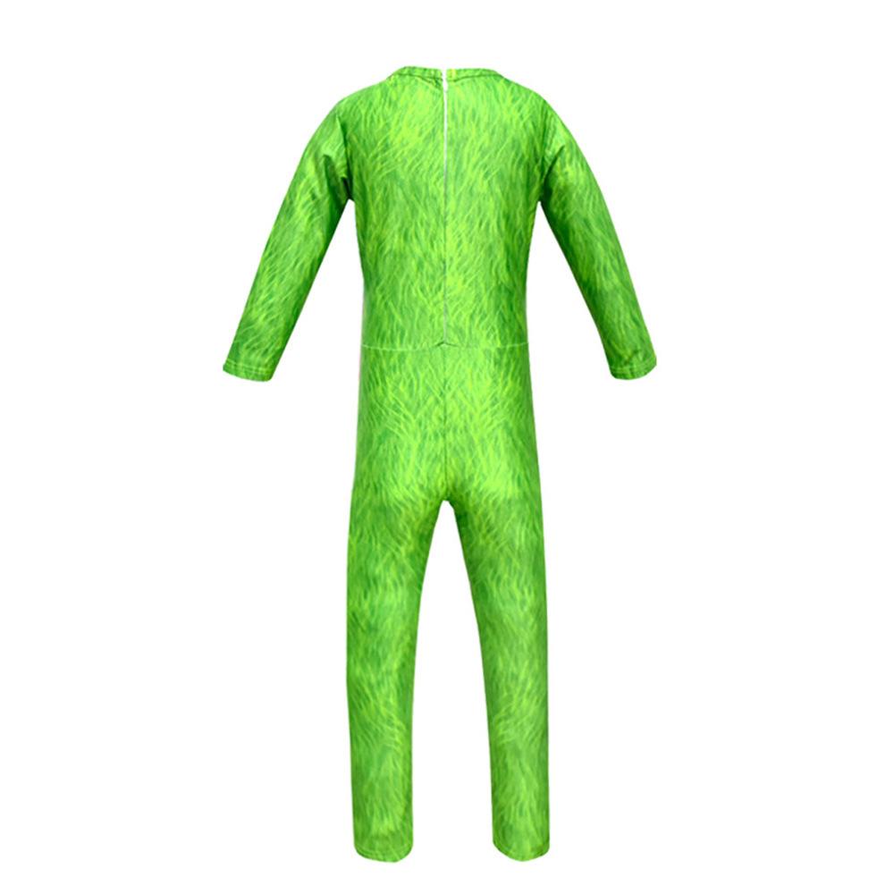 Costume Cosplay W Grinch ha rubato il Natale costume cosplay capelli verdi TheGrinch tuta intera