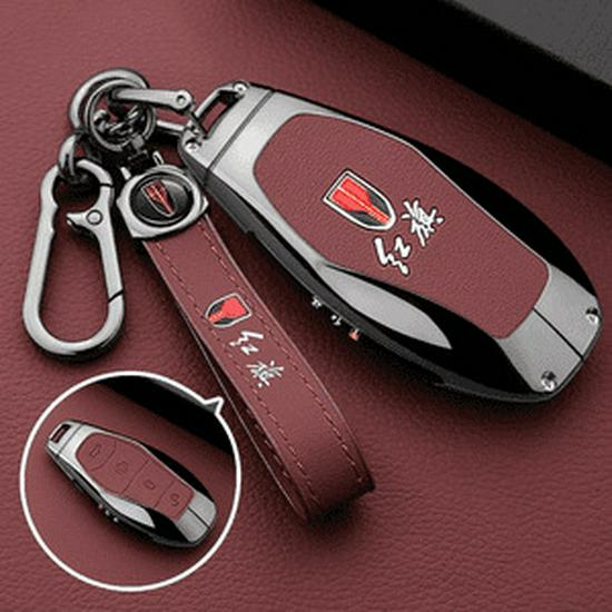 Premium Key Cover for 2025 Hongqi H5/HS5, Tiangong 08, H6/H9, Men's EQM5, and HS3 Models