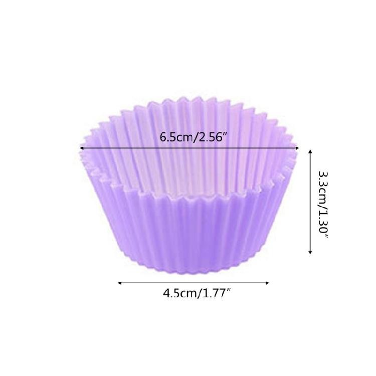 Cupcake Cup Baking Silicone Mold Cupcake and Muffins Cupcake Mould for DIY
