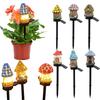 Resin Garden Light Outdoor Decorative Landscape Lawn House Stake Lighting for Yard Patio Walkway