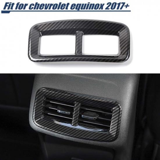 Накладка на задний воздуховод кондиционера из углеродного волокна для Chevy Equinox 2017+