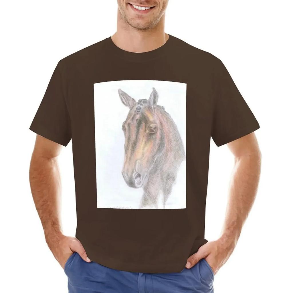 Dressage horse portrait from the side T-shirt graphics edition graphic t-shirts pack