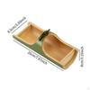 Bamboo Dessert Cake Plate Food Storage Container Handicraft Kitchen Decor Tray Refreshments Basket