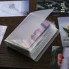 Nine Ink A6 Scenery Sticker & Photo Storage Book - Large Capacity, Waterproof, High-Quality PP