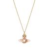 Empress Dowager High Version Diamond Saturn Pendant Necklace - Sweet, Cool Clavicle Chain, Xiaohongshu Celebrity Style