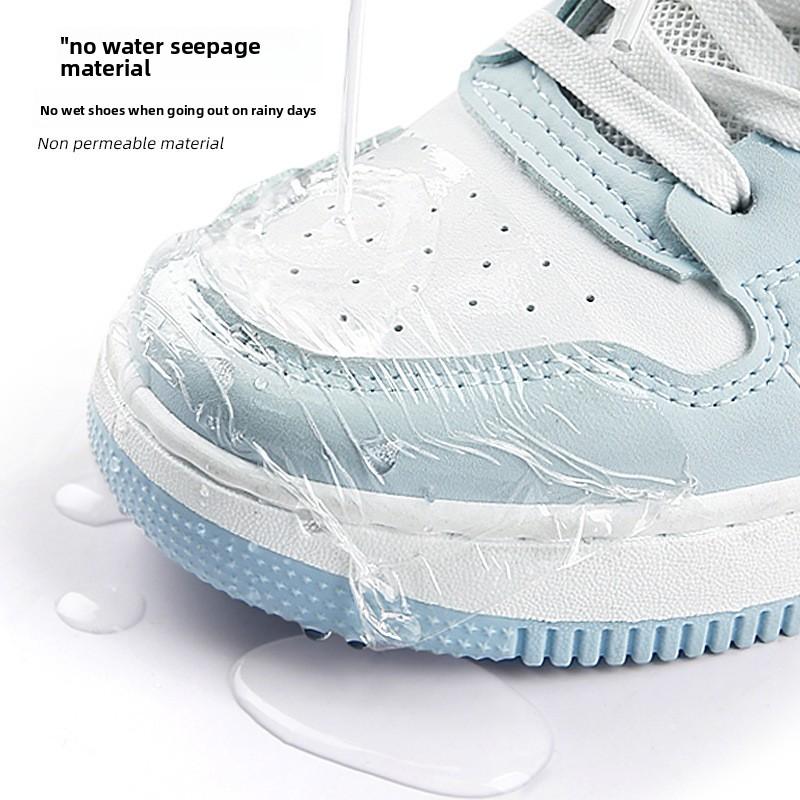 Anti-dirty Sticker on The Toe Head, Non-wet Shoes When Going Out In Rainy Days, Thin Transparent Invisible Toe Head, Waterproof and Anti-dirt Patch.
