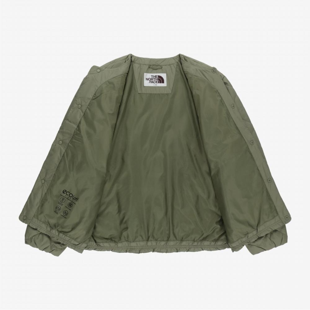 The North Face Nj3nr53k White Label Flow Heat Jacket Green