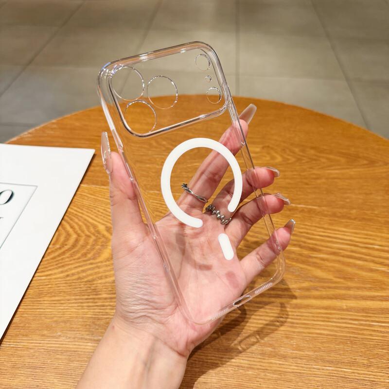 Magnetic Clear Anti-Drop Phone Case for iPhone 17 Series