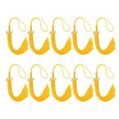 10Pcs 2026 Graduation Tassels Ornament With Year Charm For Graduation Ceremonies