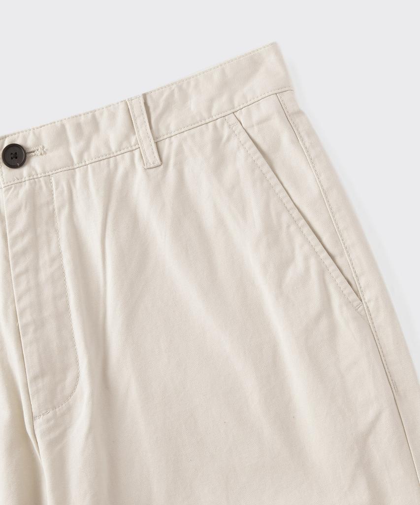 Musinsa Standard [City Workers] Tapered Cotton Pants [Cream]
