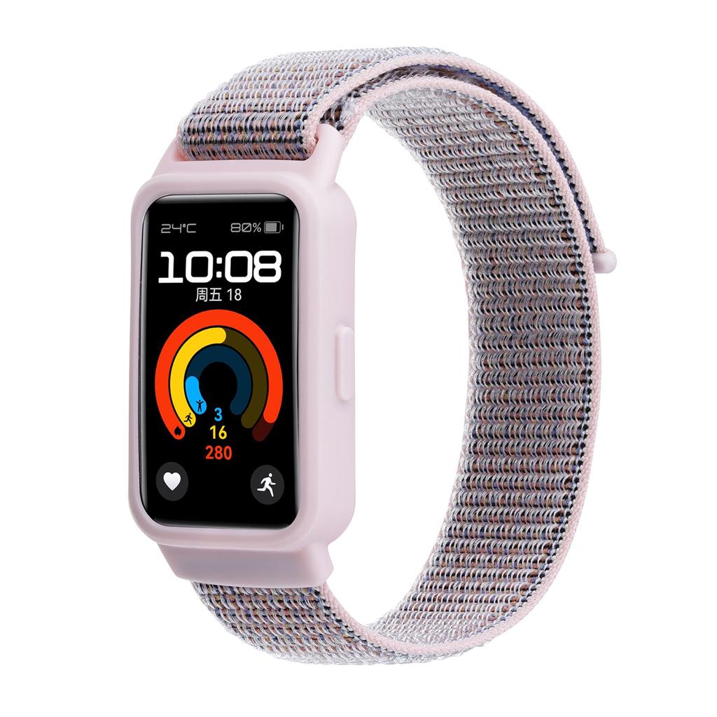 Nylon Loop For Huawei Band 9 8 7 6 Strap Smartwatch Replacement Belt Correa Breathable Sport Bracelet for Huawei Band9 Band8 7 6